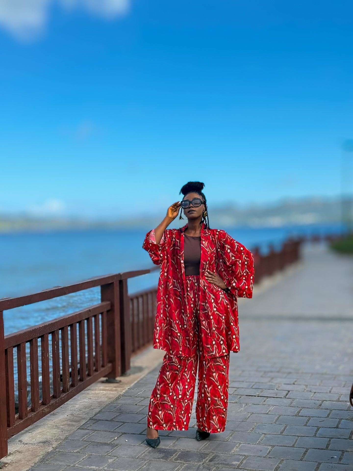 Ensemble kimono/pantalon