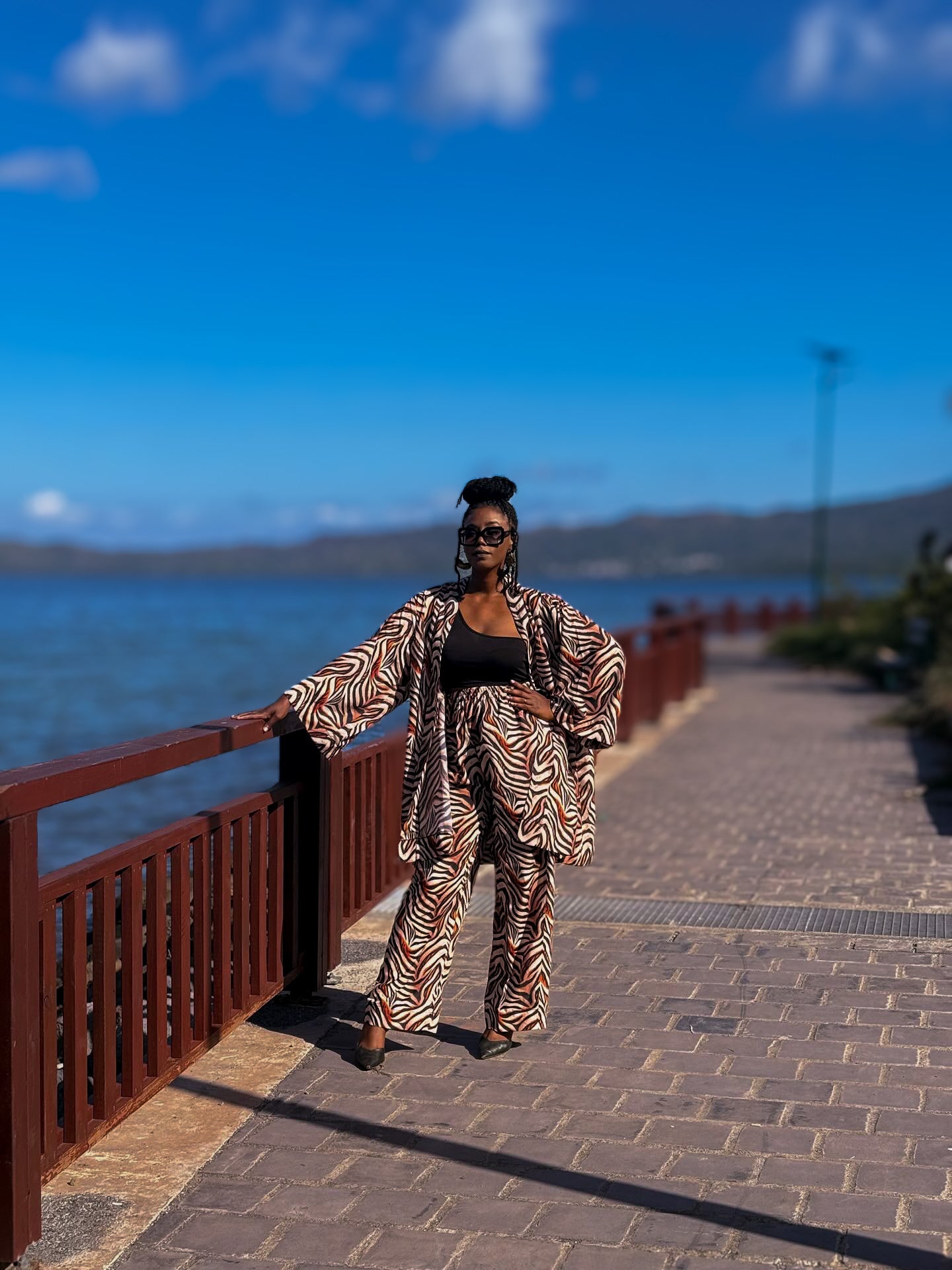 Ensemble kimono/pantalon