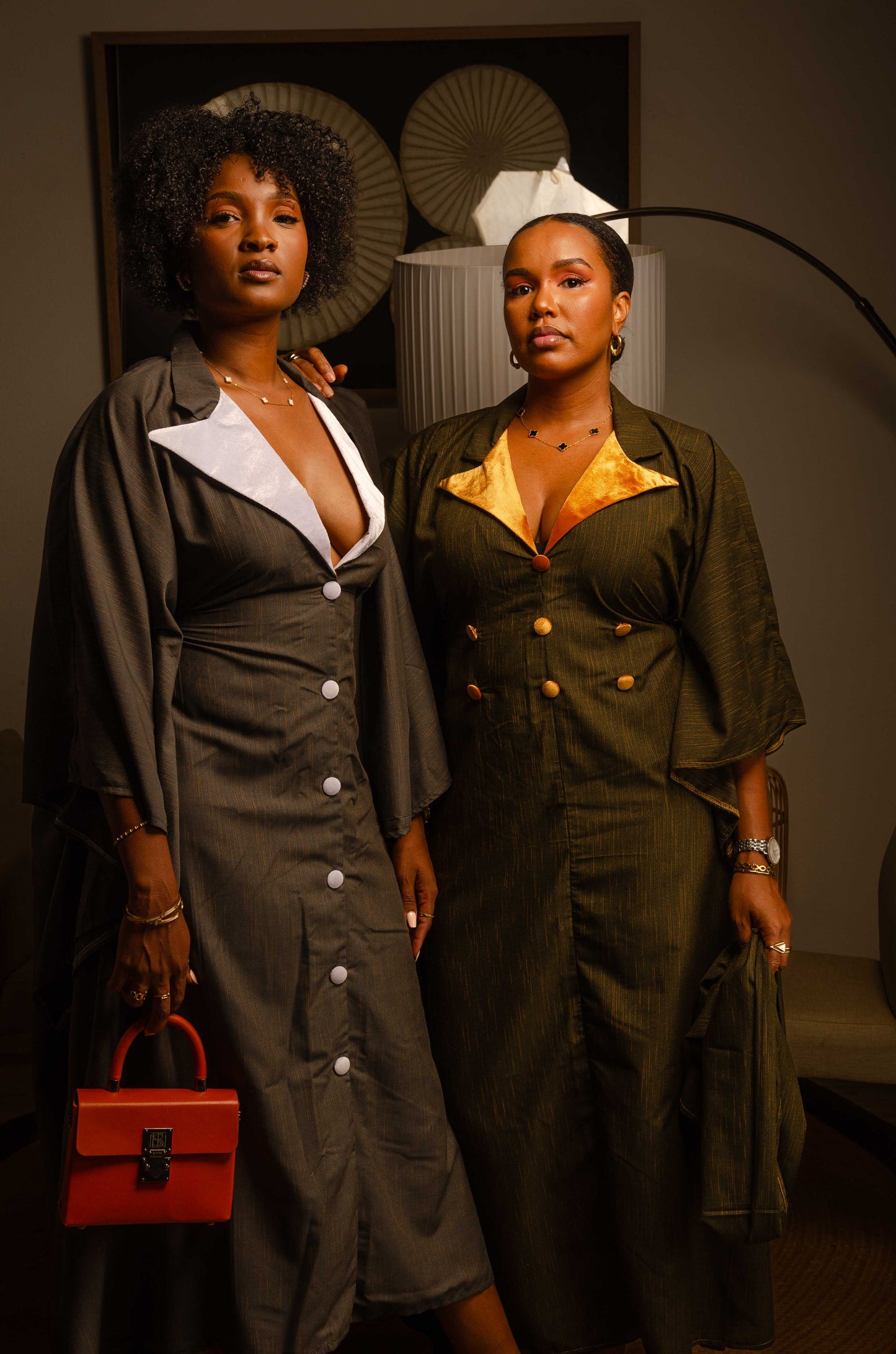 Boubou col veste