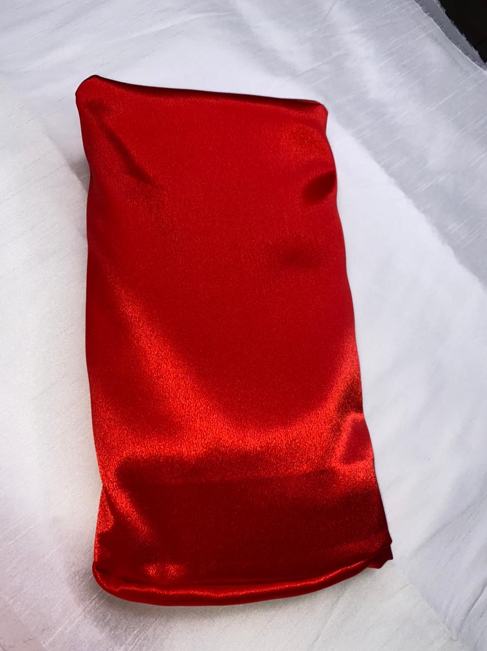 Bonnet flex maxi rouge satin duchesse