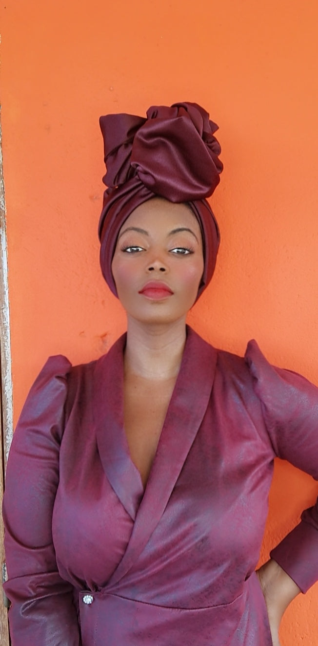 Bonnet flex maxi prune duchesse