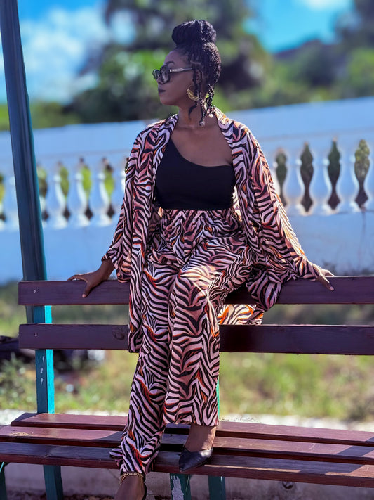 Ensemble kimono/pantalon