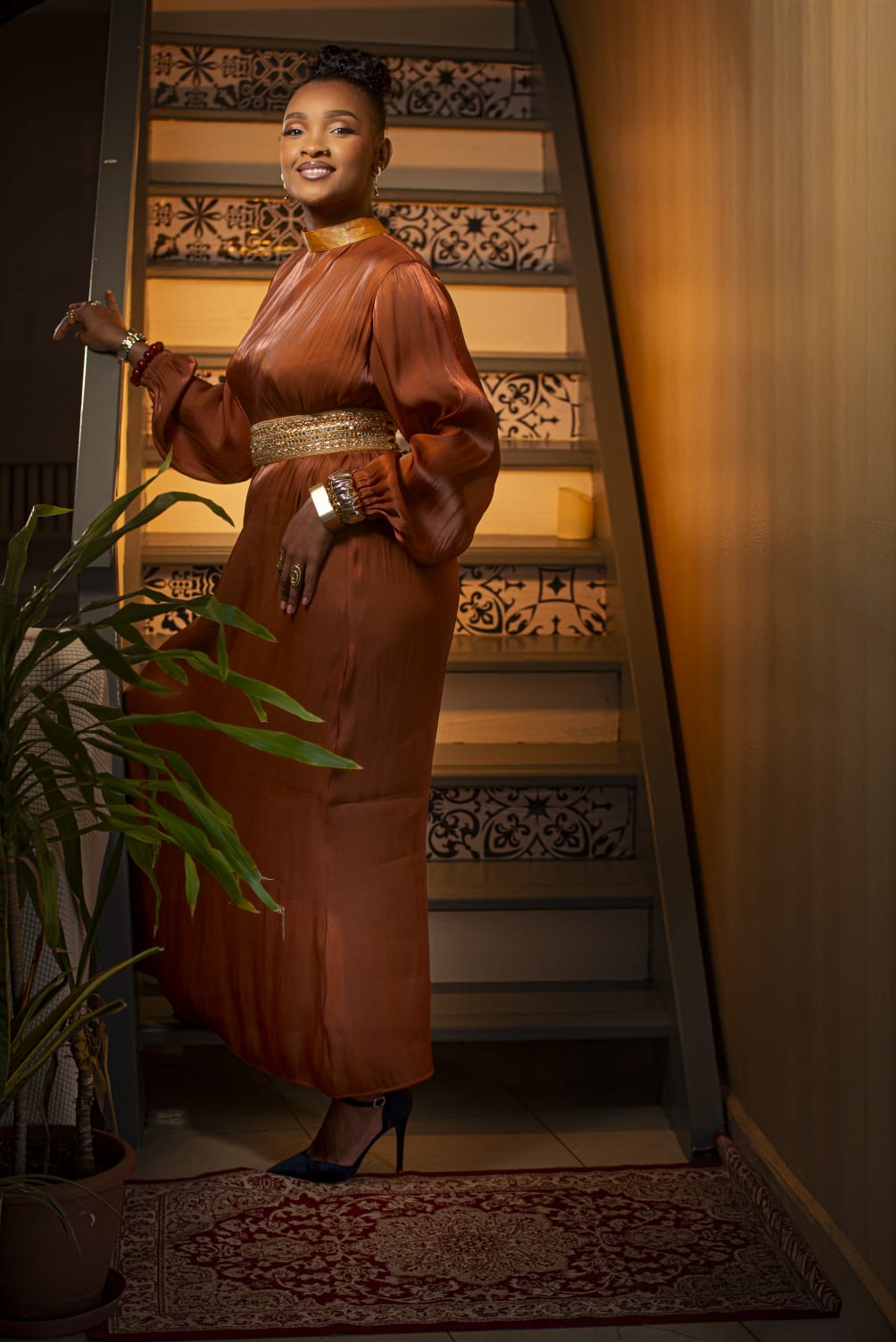 Caftan reine du moyen oreint