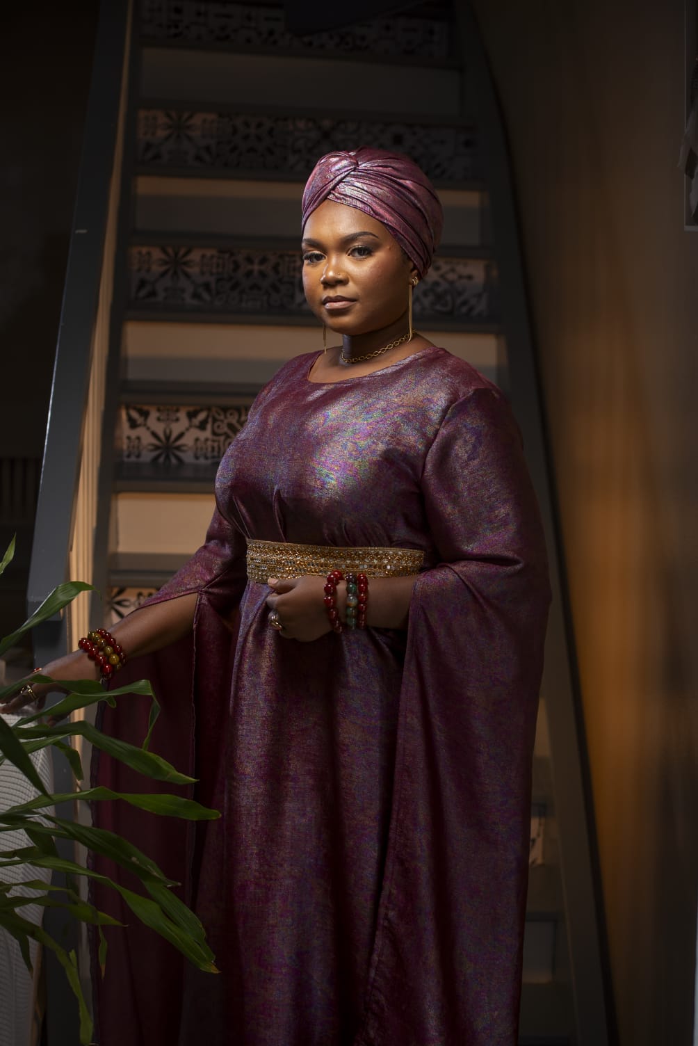 Caftan reine du moyen oreint