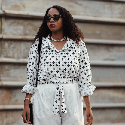 Chemise motif MNANDRÉ