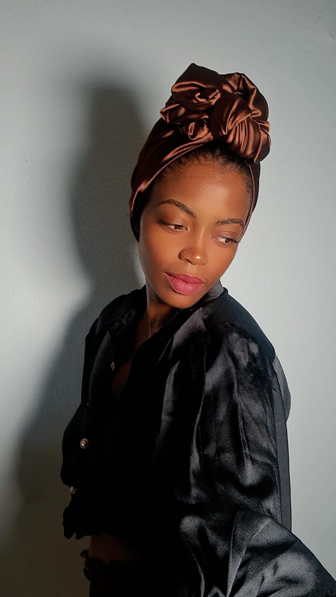 Bonnet flex marron.